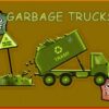 garbage trucks hidden trash can