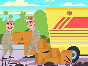 Versteckte Ladung im LKW